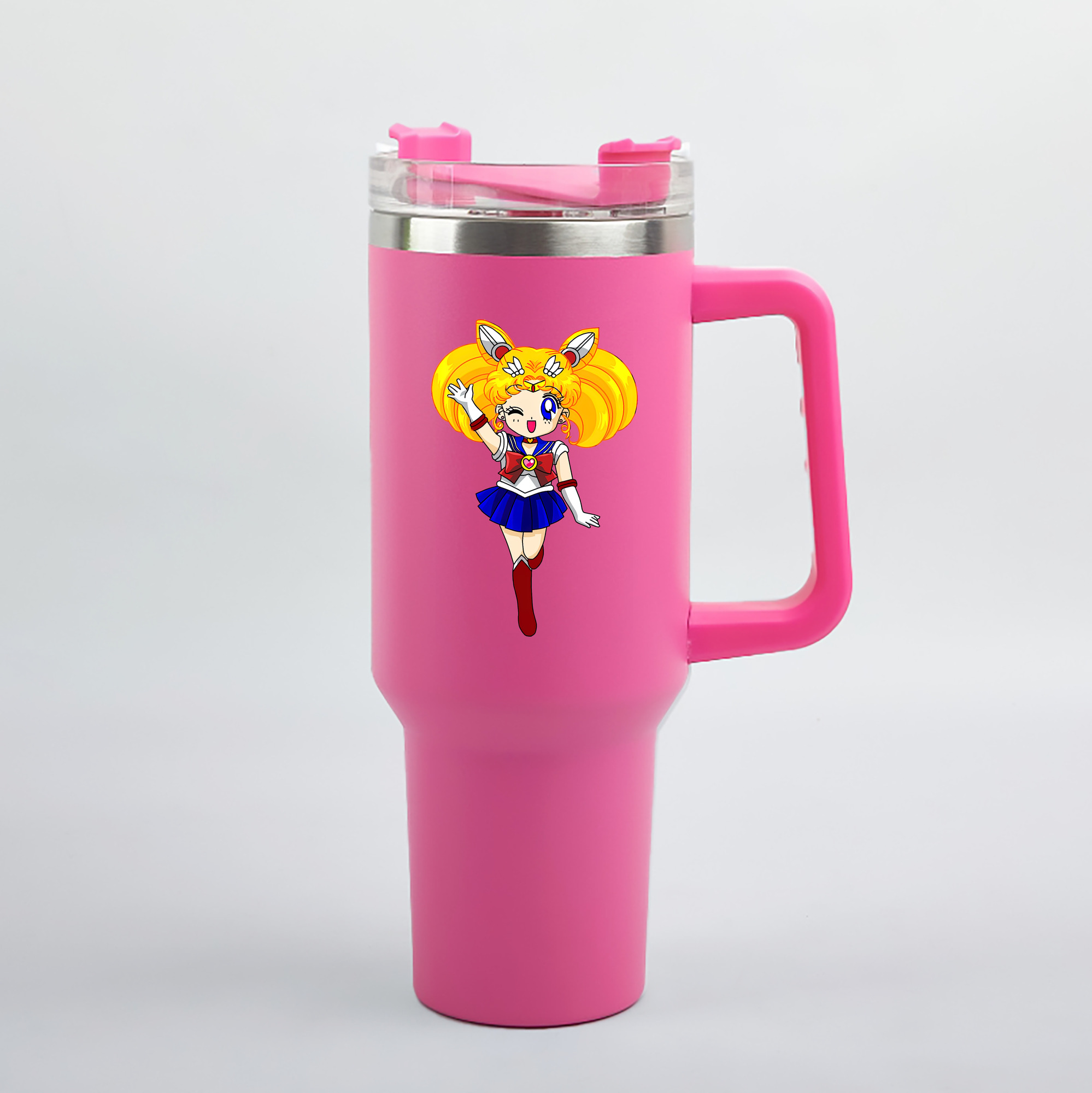 （画像用） 美少女戦士セーラームーン 月野 うさぎ つきの うさぎ Sailor Moon Tsukino Usagi 1200mL車用タンブラー（カラープリント）